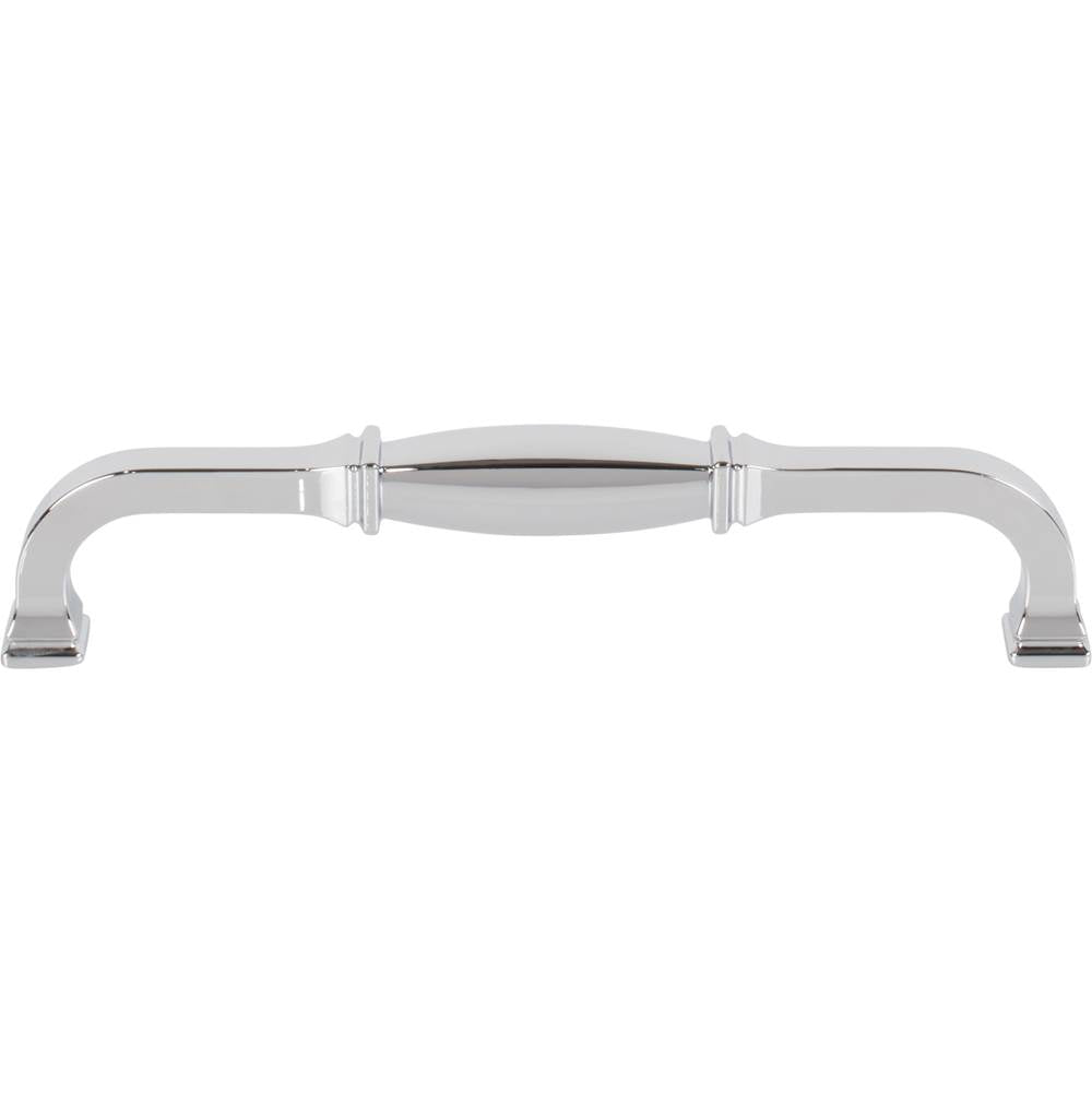160 mm Center-to-Center Polished Chrome Audrey Cabinet Pull