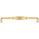 18'' Center-to-Center Brushed Gold Audrey Appliance Handle