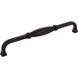 Jeffrey Alexander - 18'' Center-to-Center Matte Black Audrey Appliance Handle - Matte Black