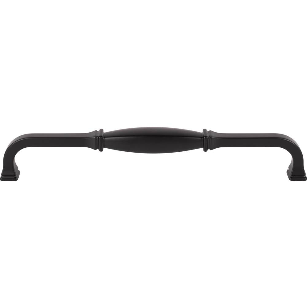 18'' Center-to-Center Matte Black Audrey Appliance Handle