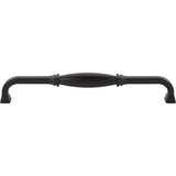 18'' Center-to-Center Matte Black Audrey Appliance Handle