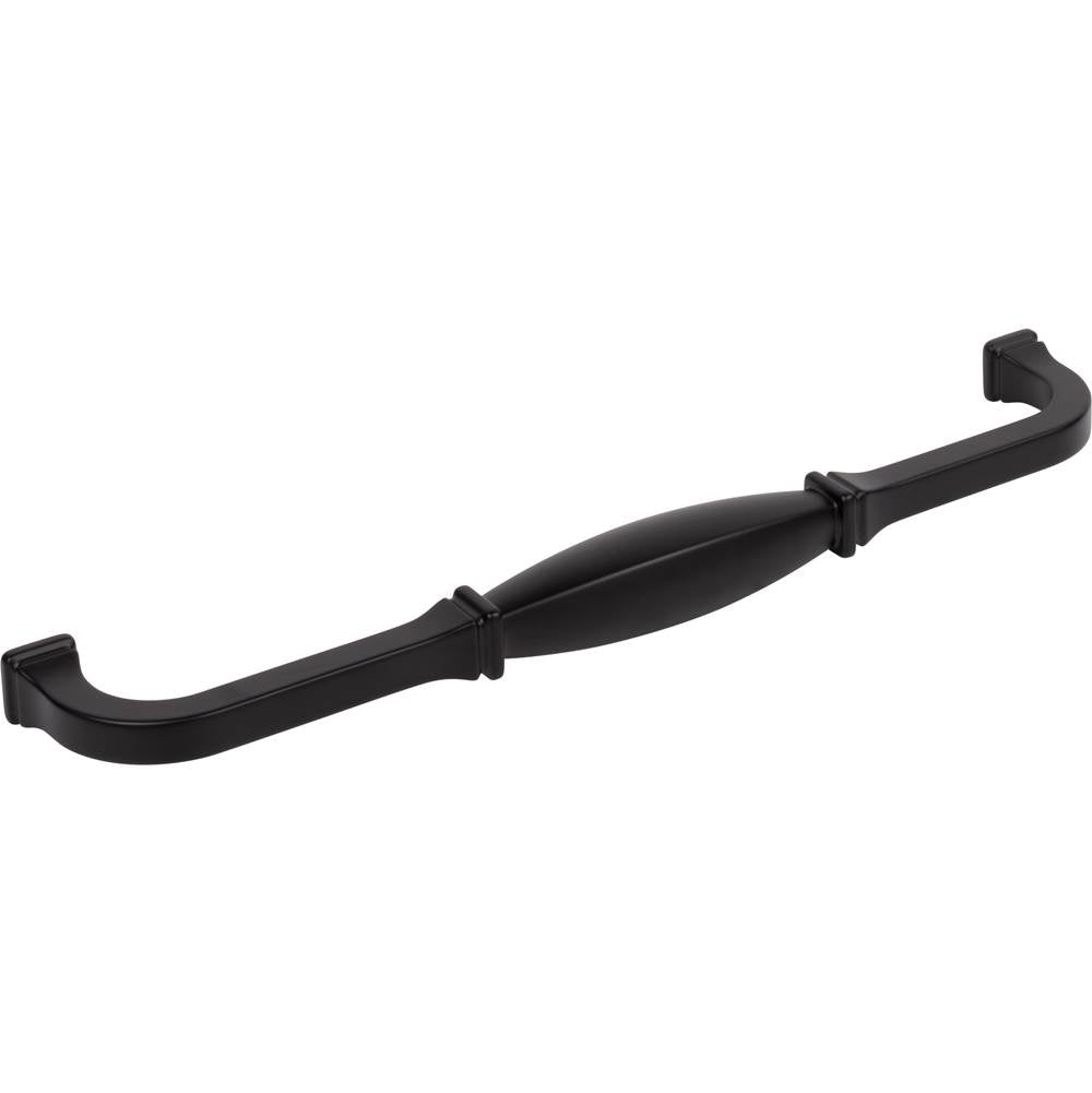 18'' Center-to-Center Matte Black Audrey Appliance Handle