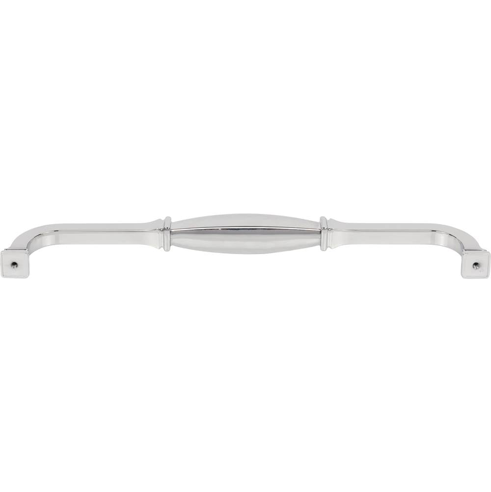 18'' Center-to-Center Polished Chrome Audrey Appliance Handle