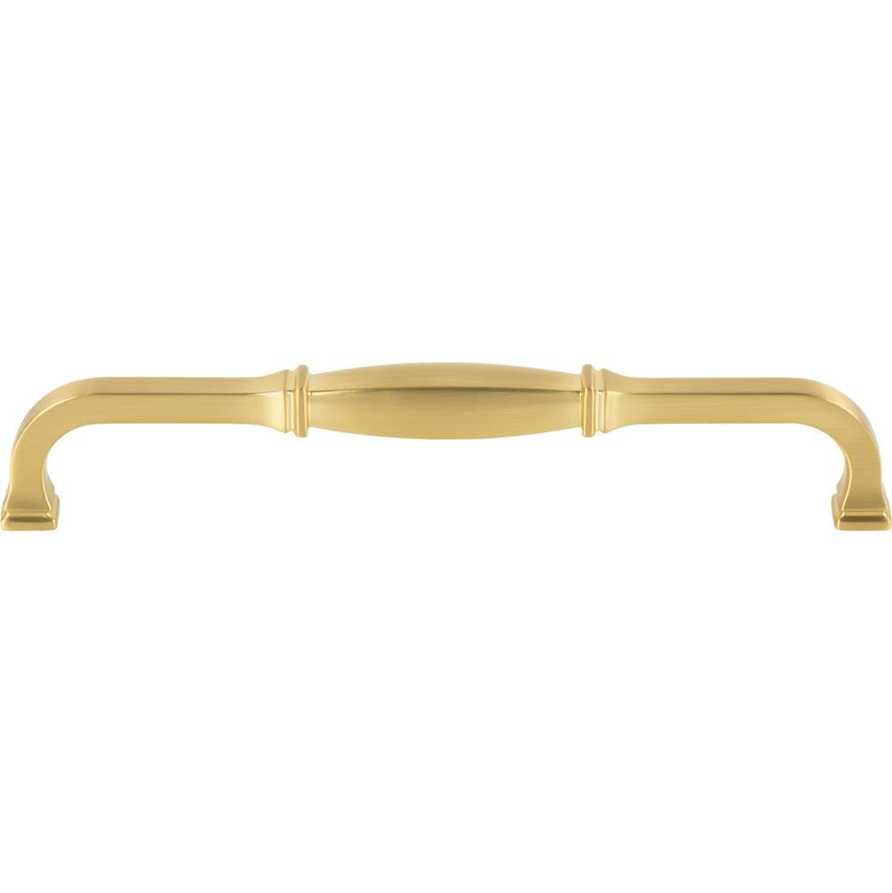 192 mm Center-to-Center Brushed Gold Audrey Cabinet Pull