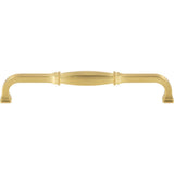 192 mm Center-to-Center Brushed Gold Audrey Cabinet Pull