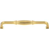 192 mm Center-to-Center Brushed Gold Audrey Cabinet Pull