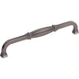 Jeffrey Alexander - 192 mm Center-to-Center Brushed Pewter Audrey Cabinet Pull - Brushed Pewter