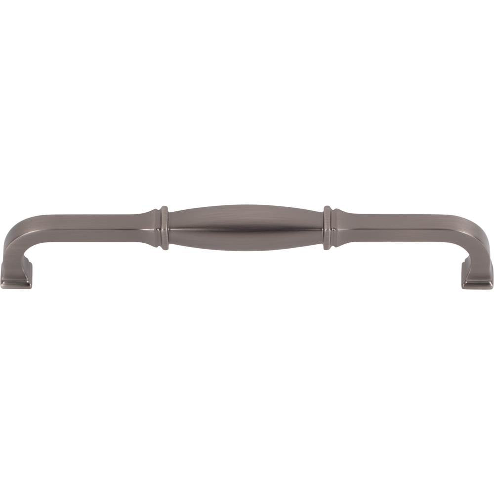 192 mm Center-to-Center Brushed Pewter Audrey Cabinet Pull
