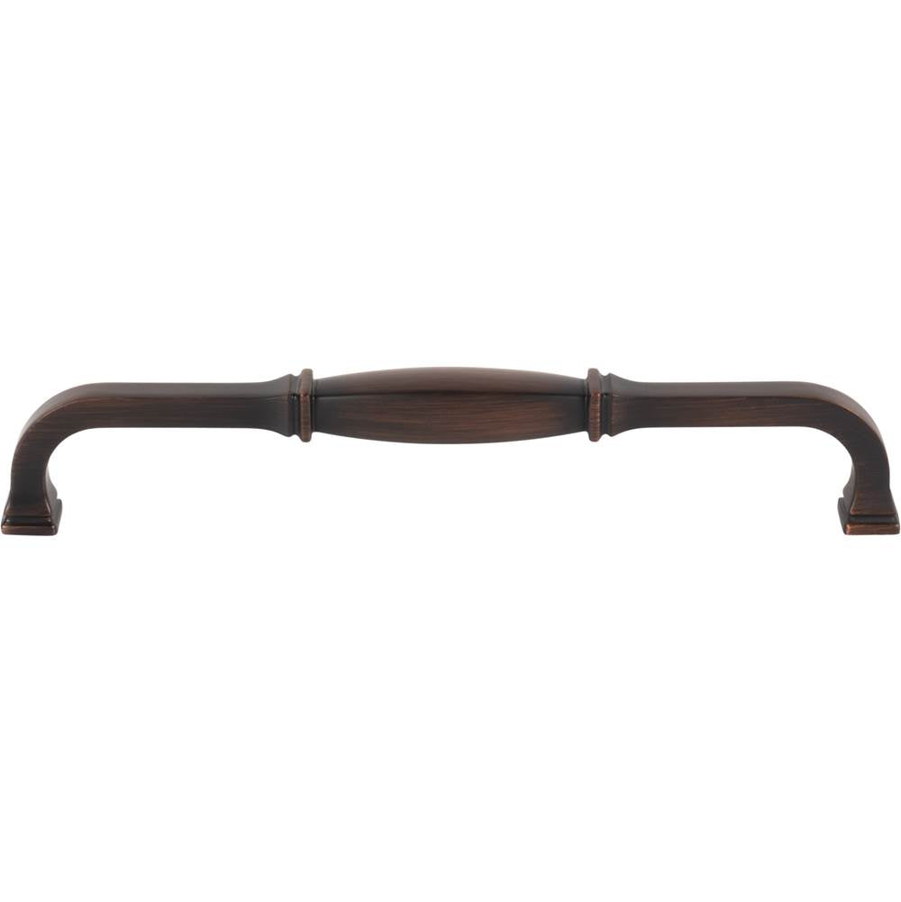 192 mm Center-to-Center Brushed Oil Rubbed Bronze Audrey Cabinet Pull