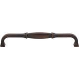 192 mm Center-to-Center Brushed Oil Rubbed Bronze Audrey Cabinet Pull