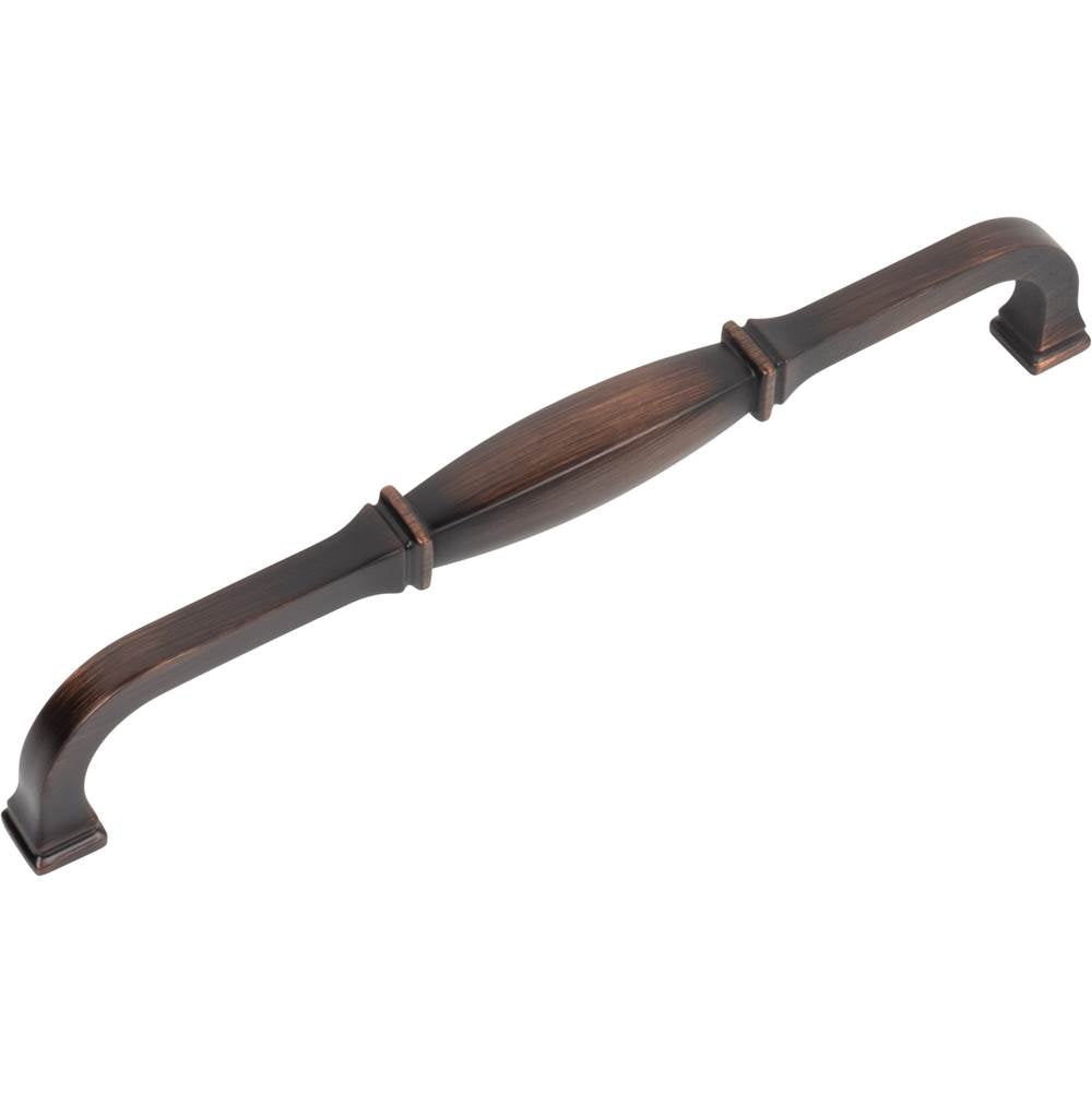 192 mm Center-to-Center Brushed Oil Rubbed Bronze Audrey Cabinet Pull