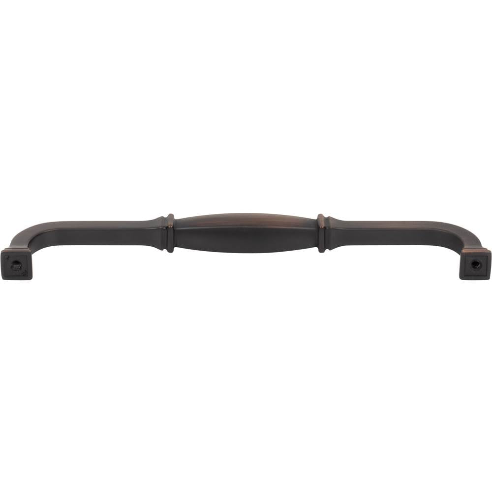 192 mm Center-to-Center Brushed Oil Rubbed Bronze Audrey Cabinet Pull