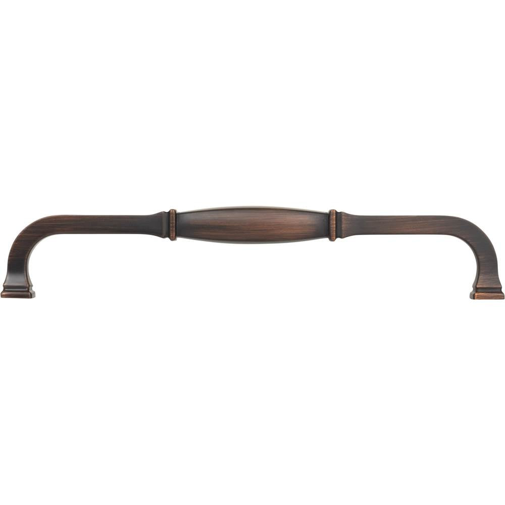 192 mm Center-to-Center Brushed Oil Rubbed Bronze Audrey Cabinet Pull