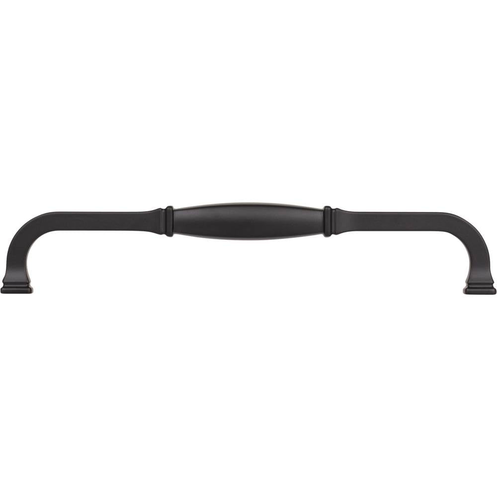192 mm Center-to-Center Matte Black Audrey Cabinet Pull