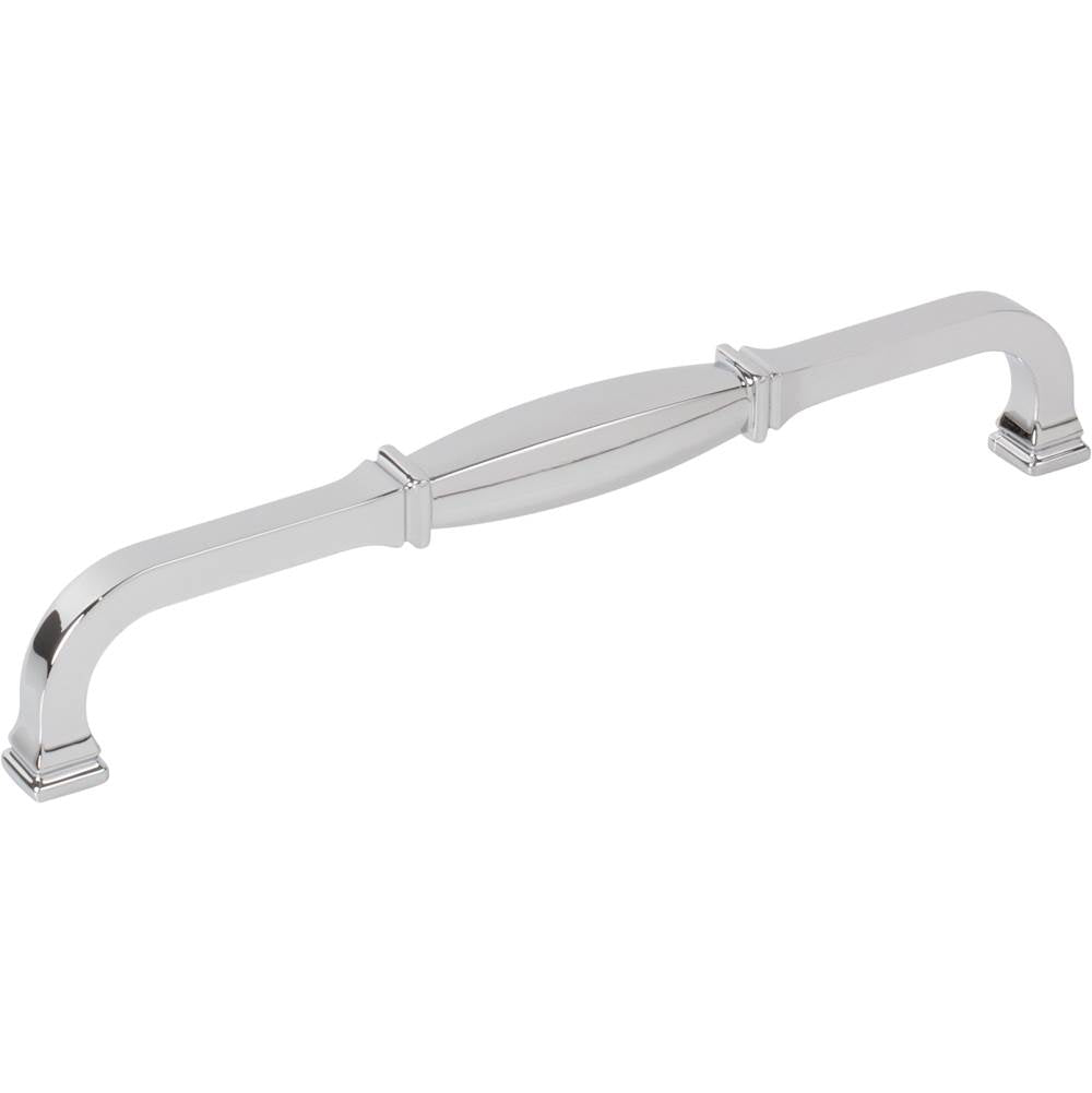 Jeffrey Alexander - 192 mm Center-to-Center Polished Chrome Audrey Cabinet Pull - Polished Chrome
