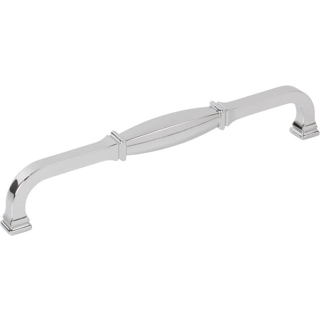 Jeffrey Alexander - 192 mm Center-to-Center Polished Chrome Audrey Cabinet Pull - Polished Chrome