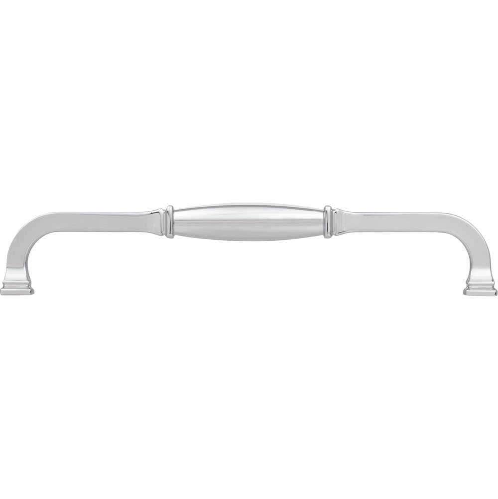 192 mm Center-to-Center Polished Chrome Audrey Cabinet Pull
