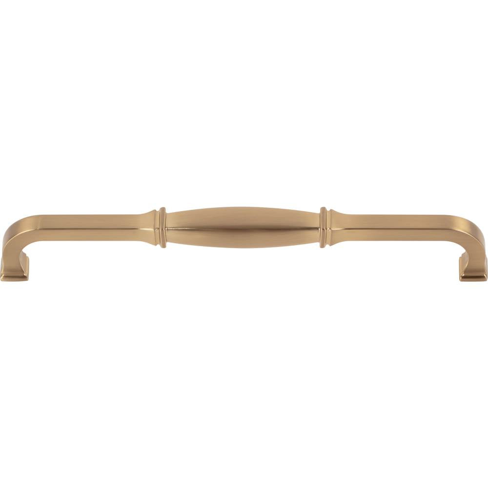 192 mm Center-to-Center Satin Bronze Audrey Cabinet Pull