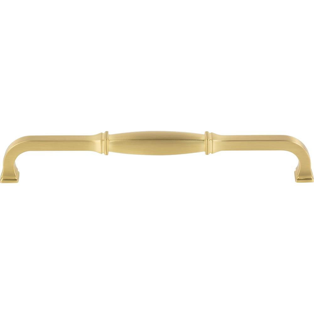 224 mm Center-to-Center Brushed Gold Audrey Cabinet Pull