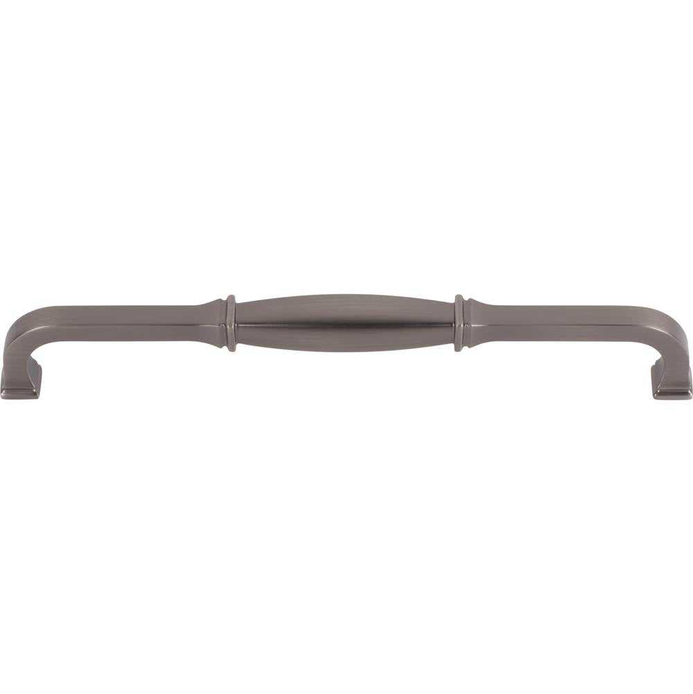 224 mm Center-to-Center Brushed Pewter Audrey Cabinet Pull