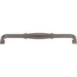 224 mm Center-to-Center Brushed Pewter Audrey Cabinet Pull