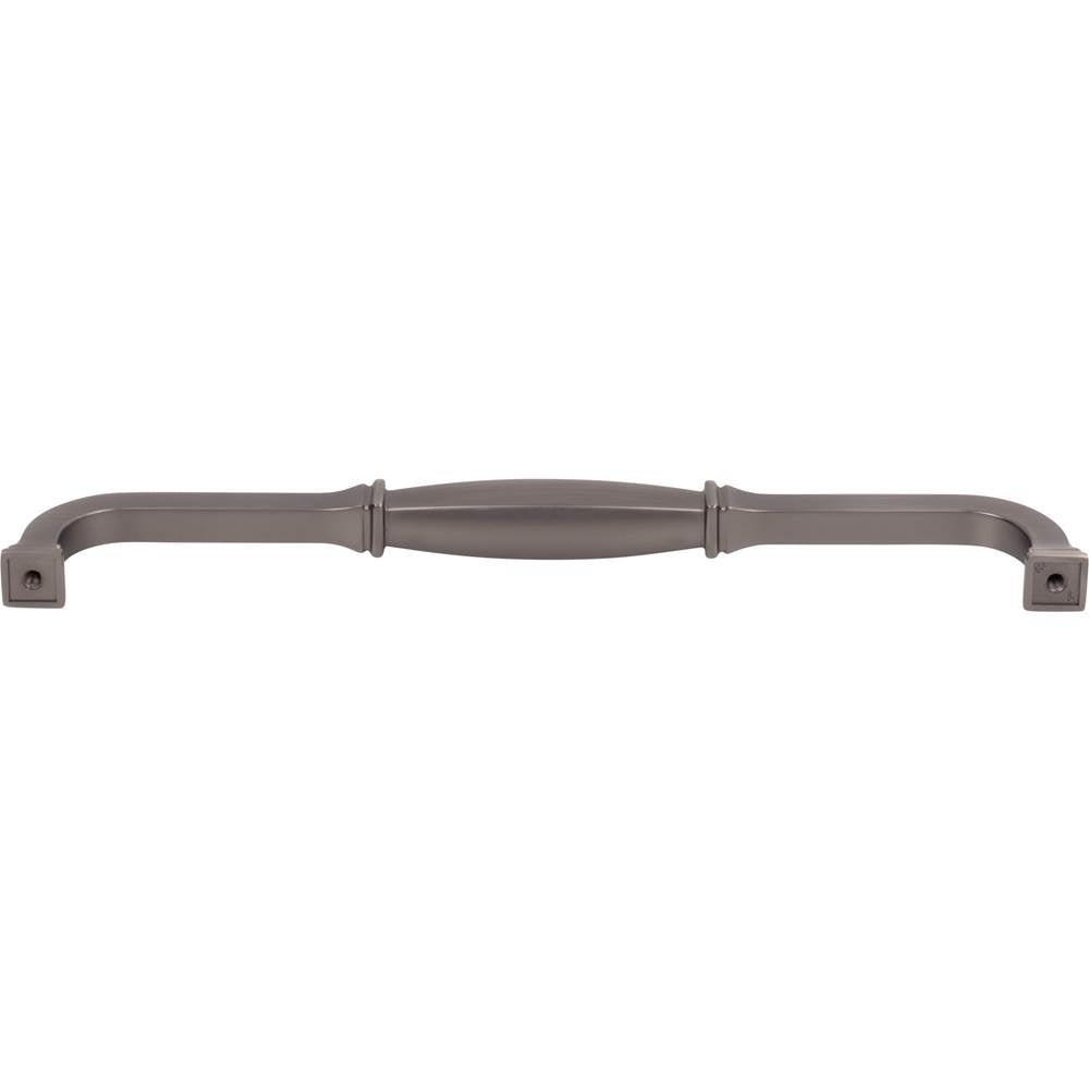 224 mm Center-to-Center Brushed Pewter Audrey Cabinet Pull