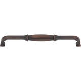 224 mm Center-to-Center Brushed Oil Rubbed Bronze Audrey Cabinet Pull