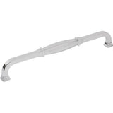 Jeffrey Alexander - 224 mm Center-to-Center Polished Chrome Audrey Cabinet Pull - Polished Chrome