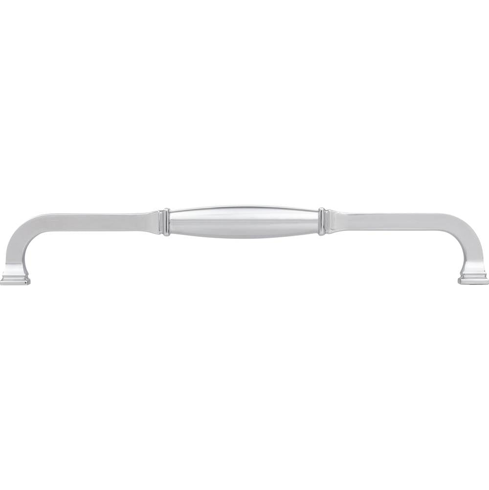 224 mm Center-to-Center Polished Chrome Audrey Cabinet Pull
