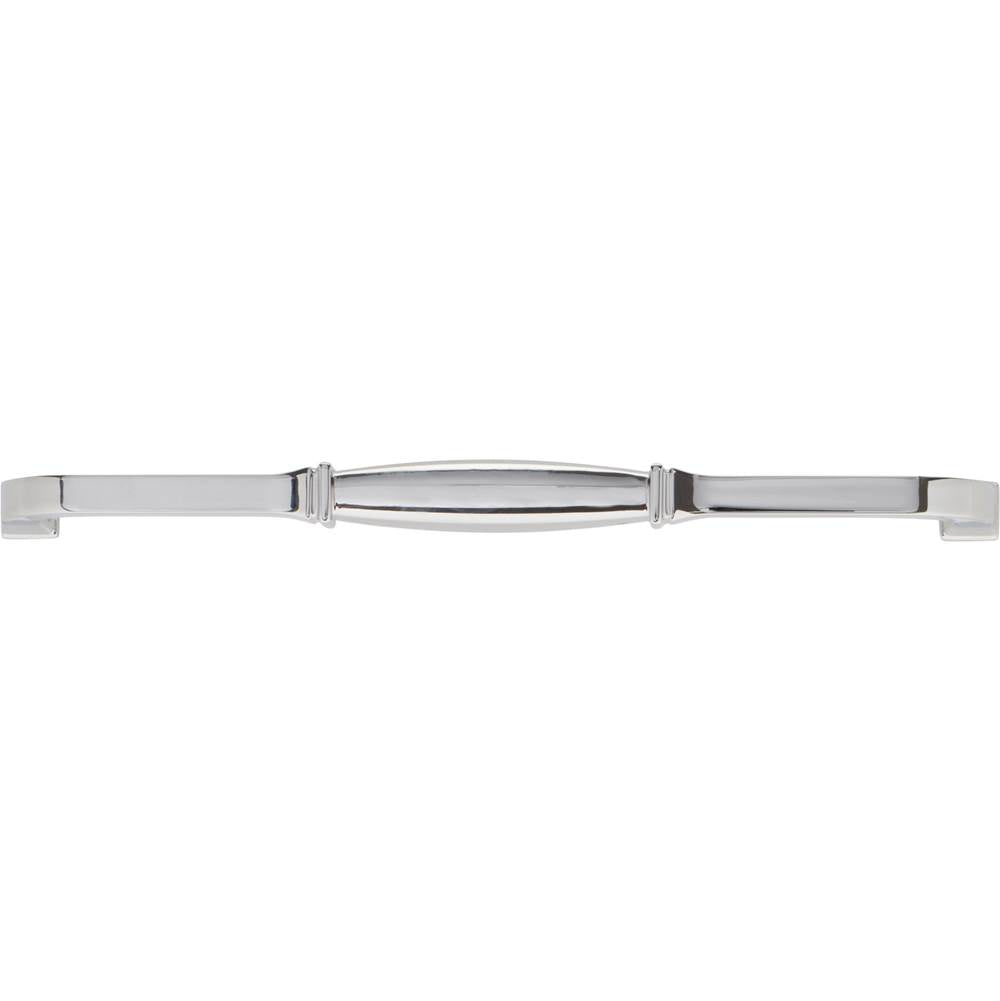 224 mm Center-to-Center Polished Chrome Audrey Cabinet Pull