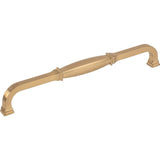 Jeffrey Alexander - 224 mm Center-to-Center Satin Bronze Audrey Cabinet Pull - Satin Bronze
