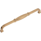 224 mm Center-to-Center Satin Bronze Audrey Cabinet Pull