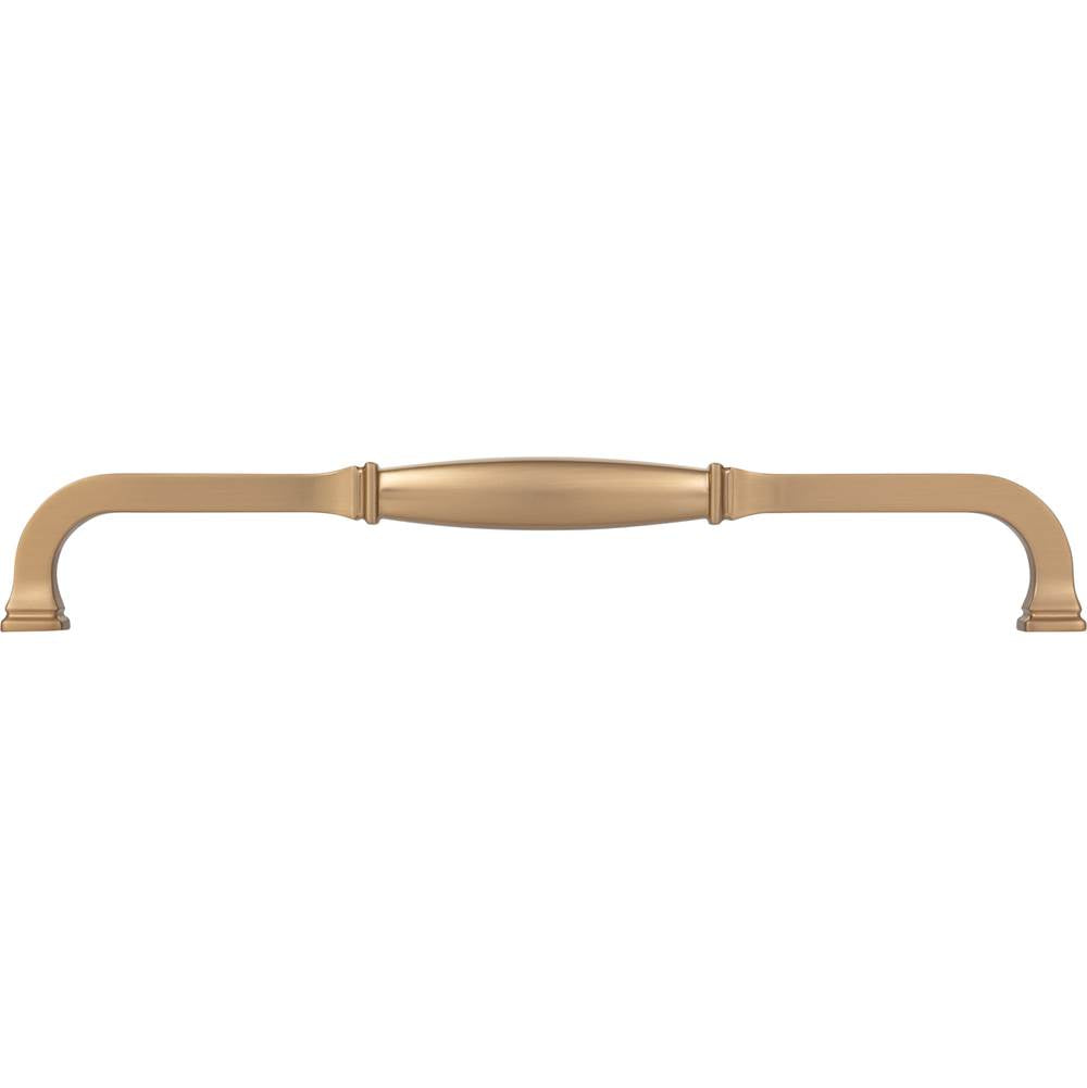 224 mm Center-to-Center Satin Bronze Audrey Cabinet Pull