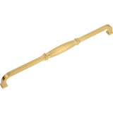 305 mm Center-to-Center Brushed Gold Audrey Cabinet Pull