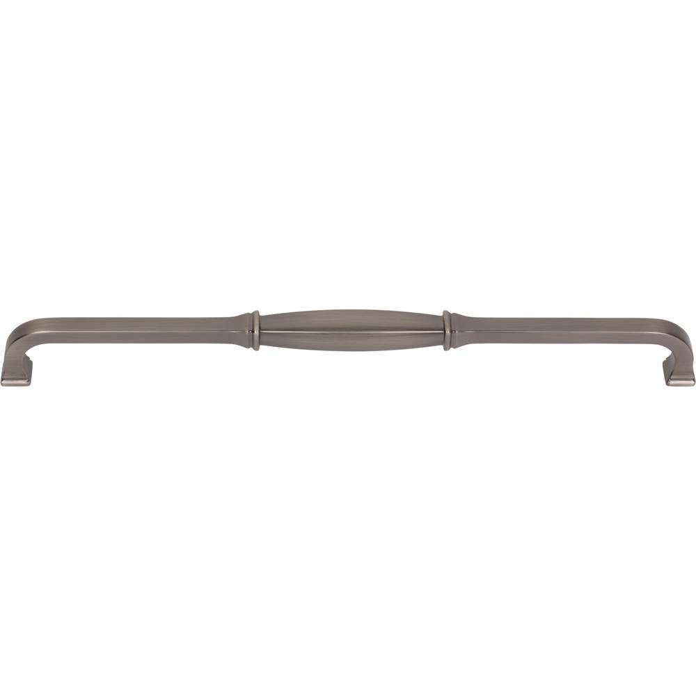 305 mm Center-to-Center Brushed Pewter Audrey Cabinet Pull