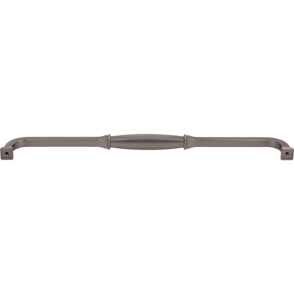 305 mm Center-to-Center Brushed Pewter Audrey Cabinet Pull