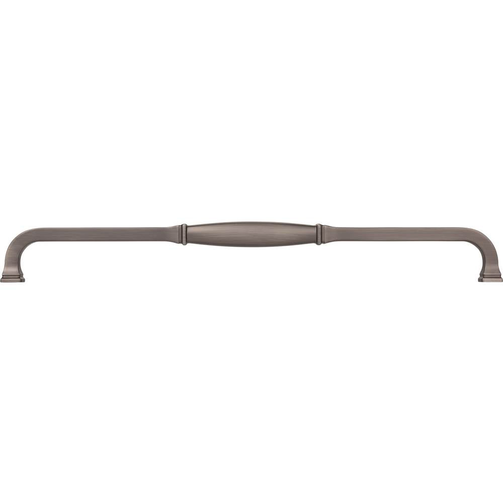 305 mm Center-to-Center Brushed Pewter Audrey Cabinet Pull