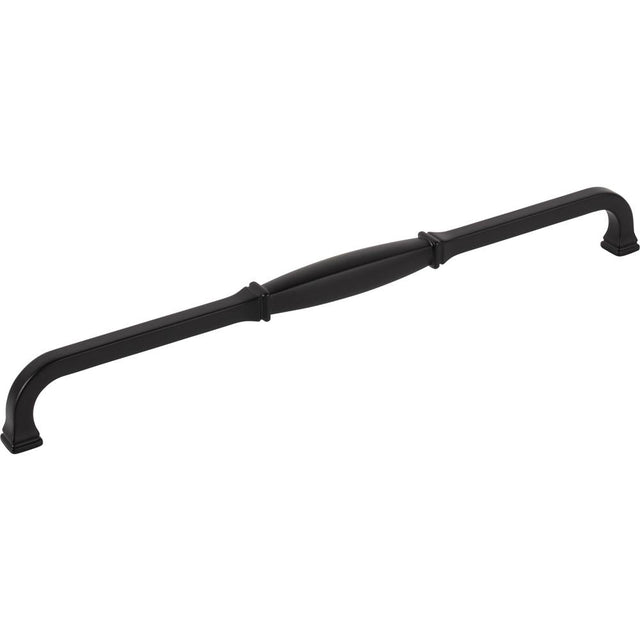 Jeffrey Alexander - 305 mm Center-to-Center Matte Black Audrey Cabinet Pull - Matte Black