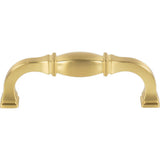 96 mm Center-to-Center Brushed Gold Audrey Cabinet Pull