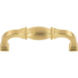 96 mm Center-to-Center Brushed Gold Audrey Cabinet Pull