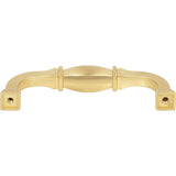 96 mm Center-to-Center Brushed Gold Audrey Cabinet Pull