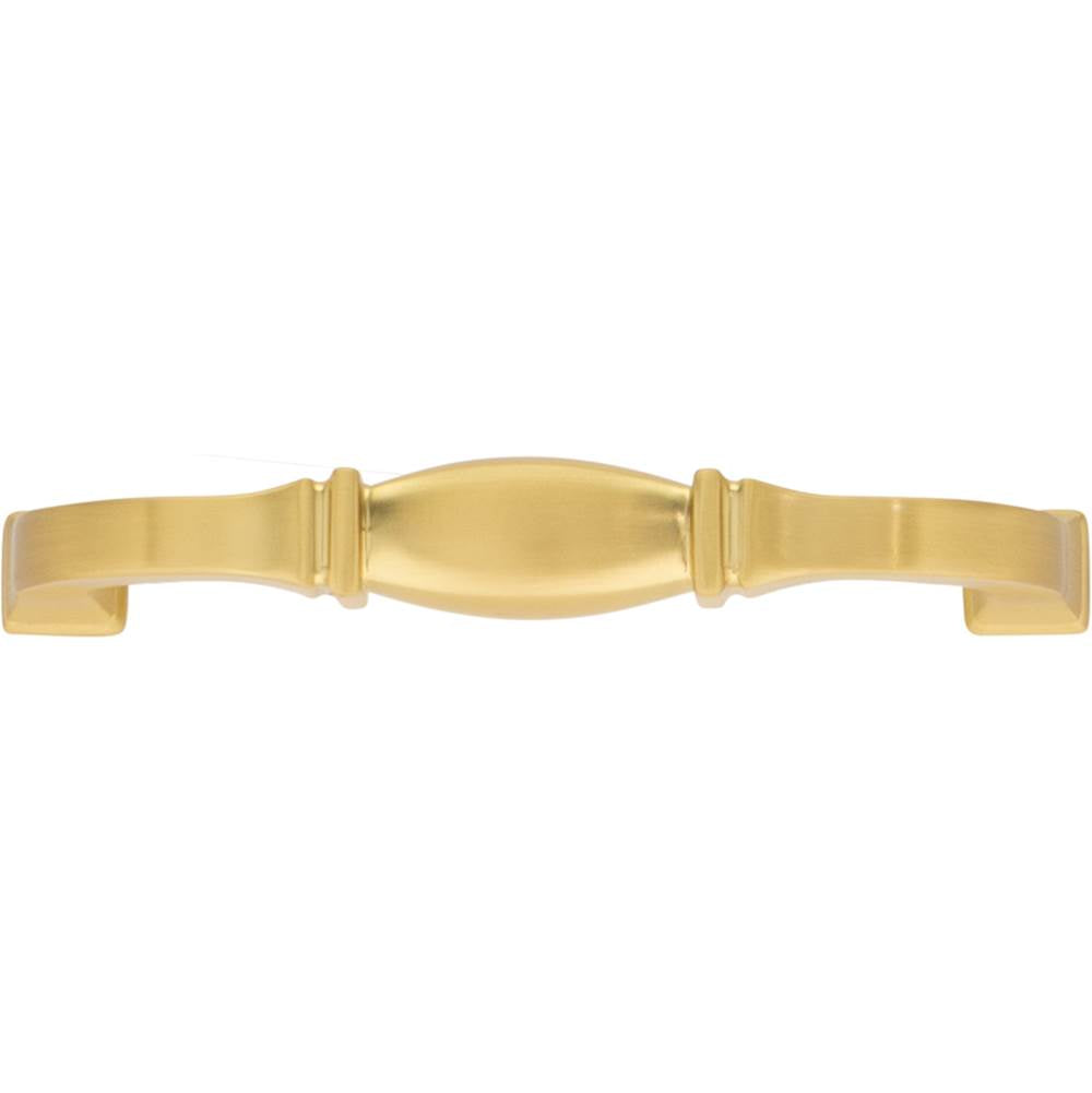 96 mm Center-to-Center Brushed Gold Audrey Cabinet Pull