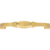 96 mm Center-to-Center Brushed Gold Audrey Cabinet Pull