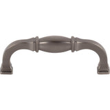 96 mm Center-to-Center Brushed Pewter Audrey Cabinet Pull