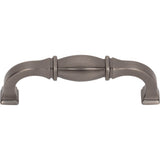 96 mm Center-to-Center Brushed Pewter Audrey Cabinet Pull