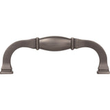 96 mm Center-to-Center Brushed Pewter Audrey Cabinet Pull