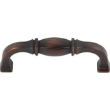 96 mm Center-to-Center Brushed Oil Rubbed Bronze Audrey Cabinet Pull