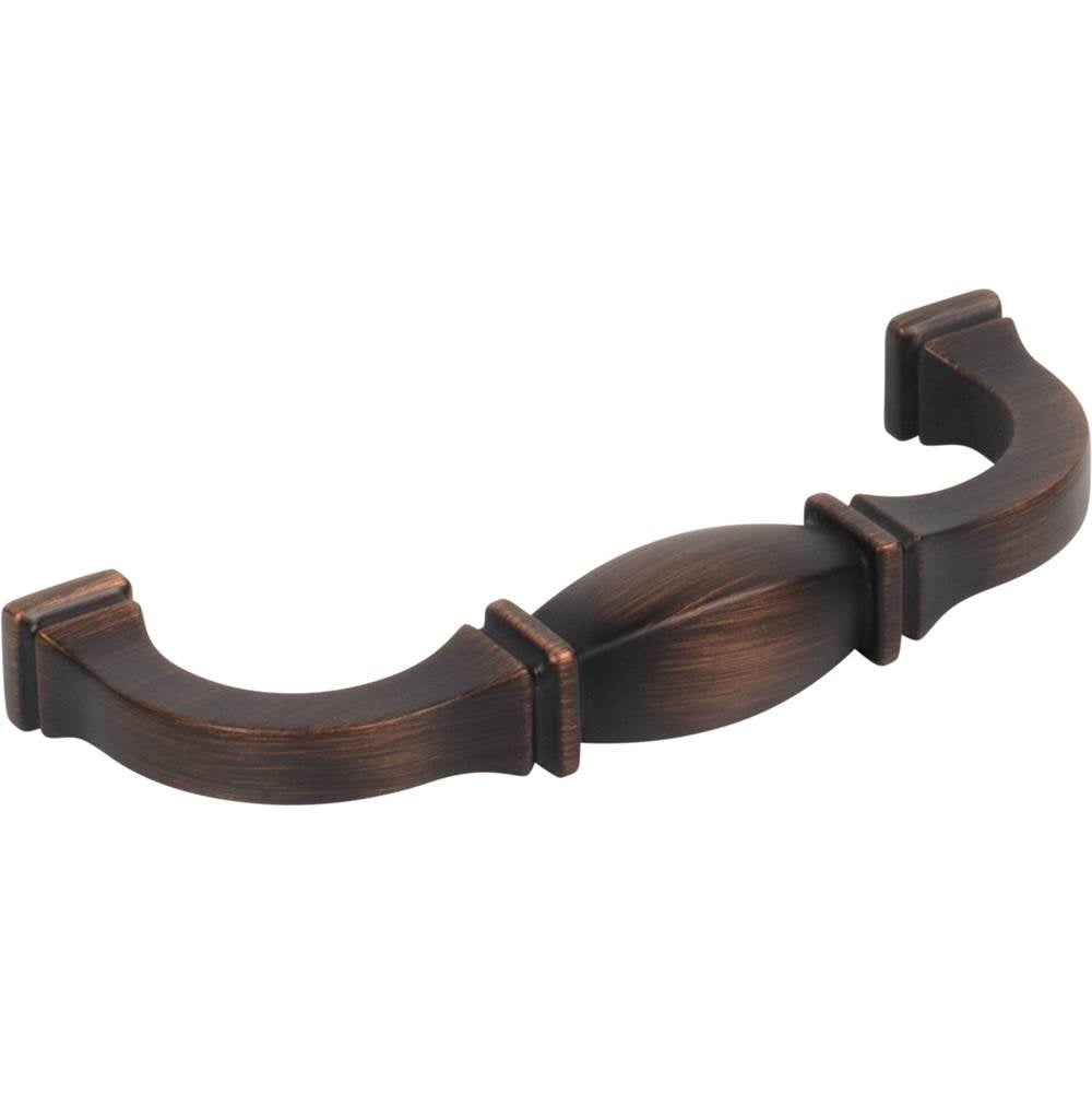 96 mm Center-to-Center Brushed Oil Rubbed Bronze Audrey Cabinet Pull