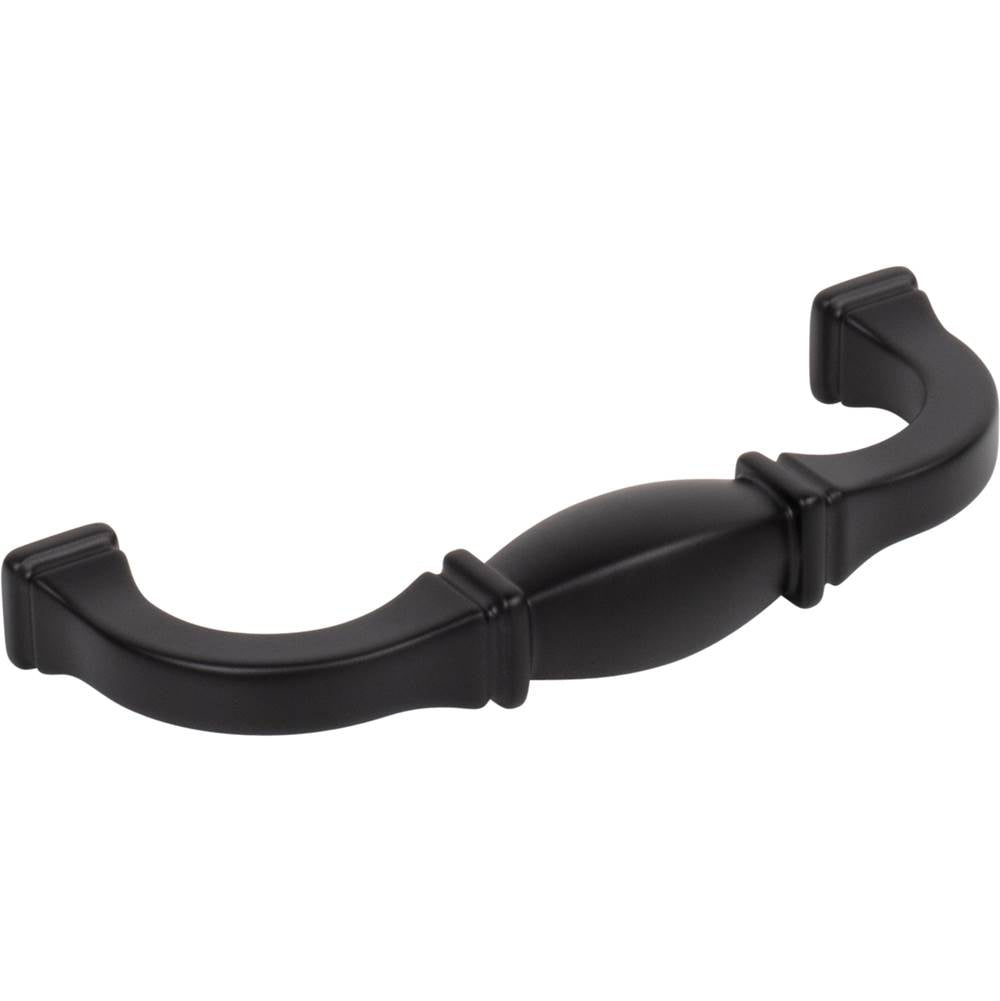 96 mm Center-to-Center Matte Black Audrey Cabinet Pull