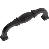 96 mm Center-to-Center Matte Black Audrey Cabinet Pull